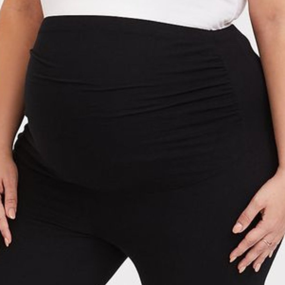 Torrid MATERNITY Full-Length Leggings - Picture 2 of 4